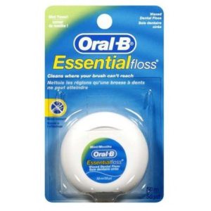 ORAL-B ESSENTIAL FLOSS FLUOR SEDA DENTAL CON CER