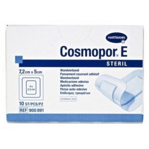 COSMOPOR E 7,2X5 CM. 10 APOSITOS