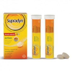 SUPRADYN ACTIVO 30 COMP. EFERVESCENTES