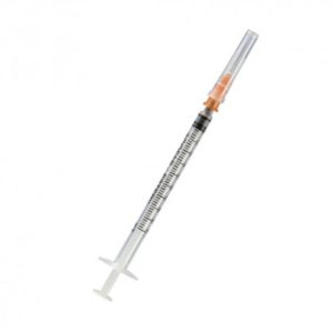 JERINGA INSULINA ACOFAR U-100 1 ML.
