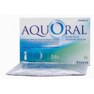 LUBRICANTE OCULAR AQUORAL 20 MONODOSIS