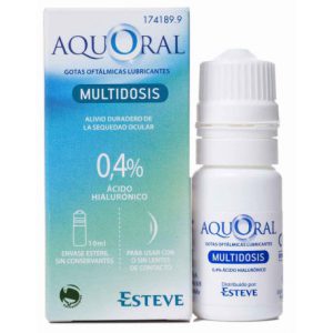 LUBRICANTE OCULAR AQUORAL 10MLHIALURONICO 0.4%