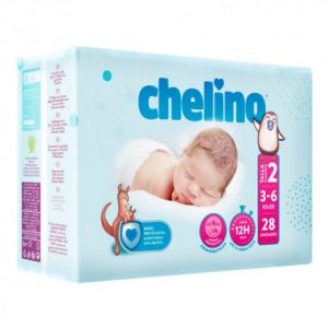 PAÑAL INFANTIL CHELINO FASHION & LOVE T- 2 (3 -