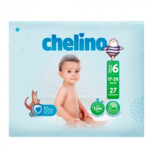PAÑAL INFANTIL CHELINO FASHION & LOVE T- 6 (17 -