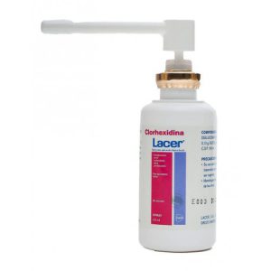 LACER CLORHEXIDINA SPRAY 40 ML.