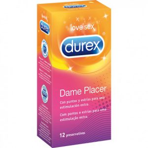 PRESERVATIVO DUREX PLEASUREMAX 12 UND