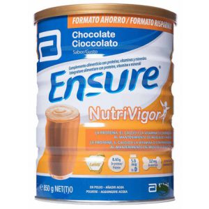 ENSURE NUTRIVIGOR 850 G LATA CHOCOLATE
