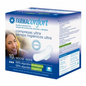 COMPRESAS TOCOLOGICAS FARMACONFORT HIPOALERGENIC