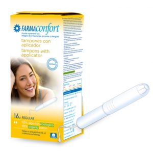 TAMPONES FARMACONFORT HIPOALERGENICO REGULAR 16
