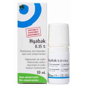 HYABAK LUBRICANTE OCULAR SOLUCION 10 ML