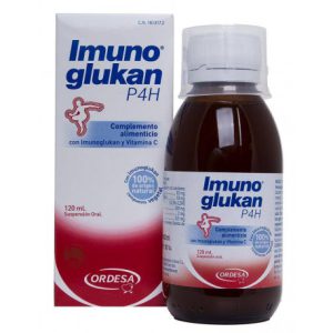 IMUNOGLUKAN P4H JARABE 120ML.