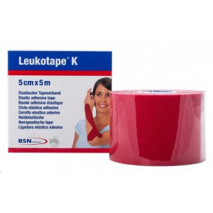 LEUKOTAPE K ROJO 5CMX5M