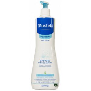 MUSTELA BABYGEL HIPOALERGICA 750 ML