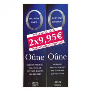 OUNE LENTES DE CONTACTO BLANDAS SOLUCION UNICA 3