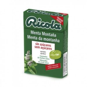 RICOLA CARAMELOS SIN AZUCAR MENTA MONTAÑA 50 G