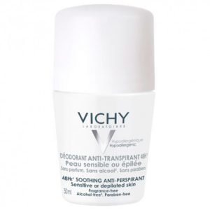 VICHY DESODORANTE BOLA 24 H. P.SENSI. 50