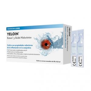 YELOIN SOLUCION OFTALMICA 2% 30 MONODOS.