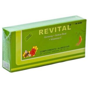 REVITAL GINSENG+JALEA REAL+VIT C 20 AMP